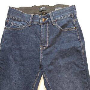 Curve Appeal 2 26 Hi Rise Stretch 26 Inch Inseam Essential Skinny Blue‎ Jeggings